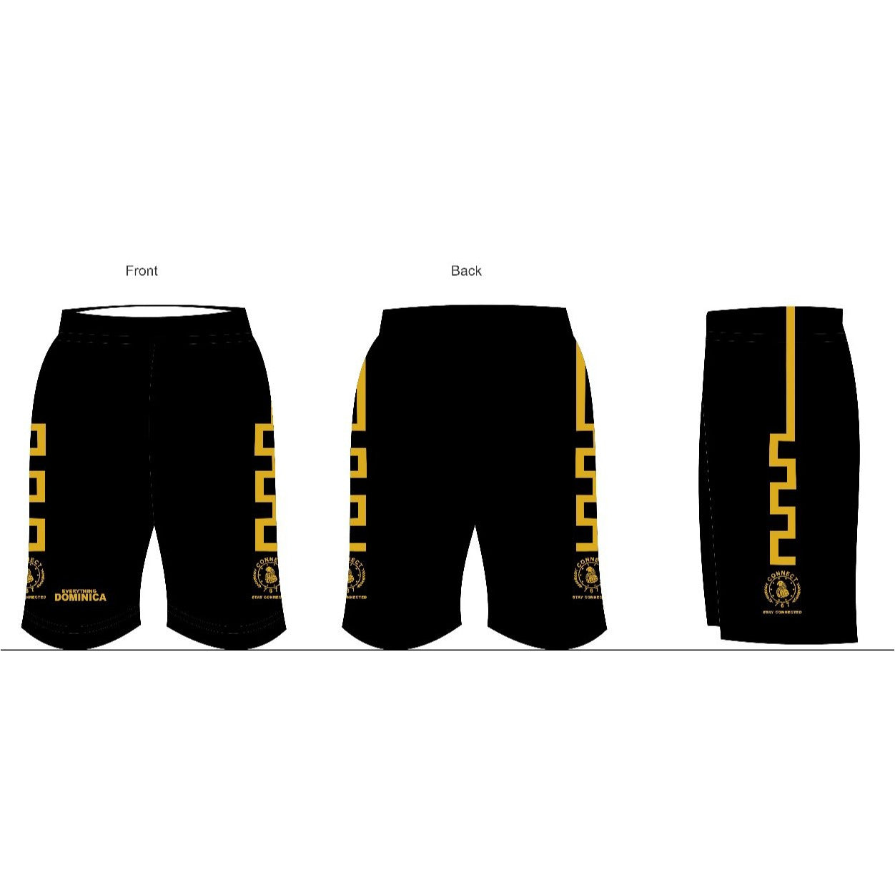 Unisex Basketball Shorts