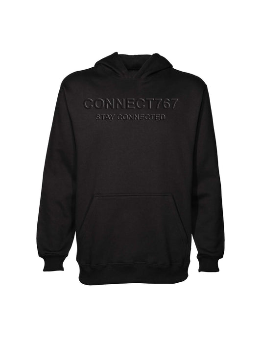 Embossed CONNECT767 Hoodie