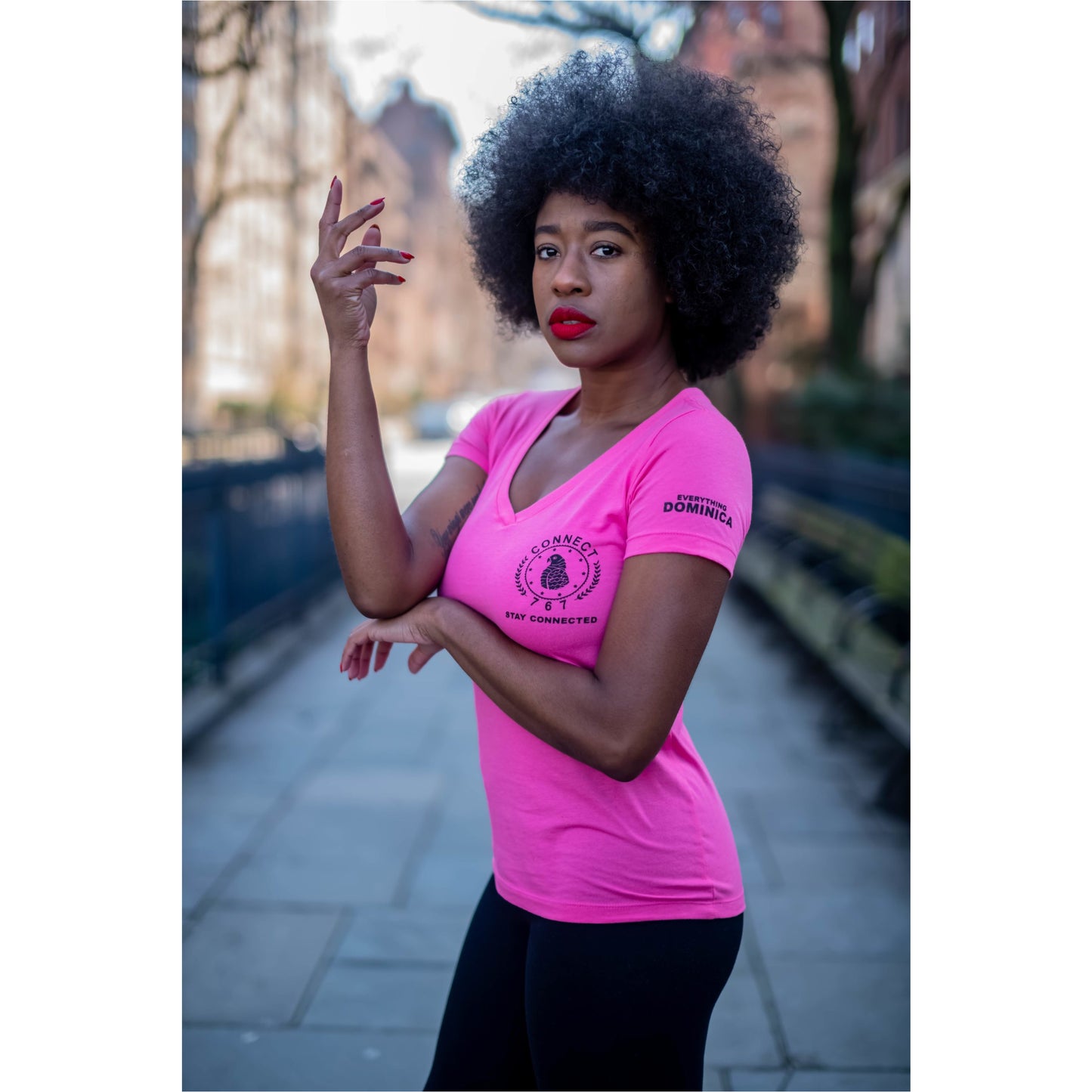 Women's Cotton V-Neck T-Shirt