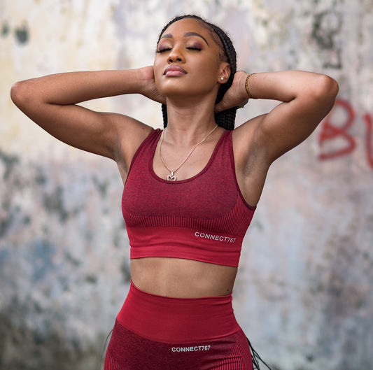 Berry Sports Bra