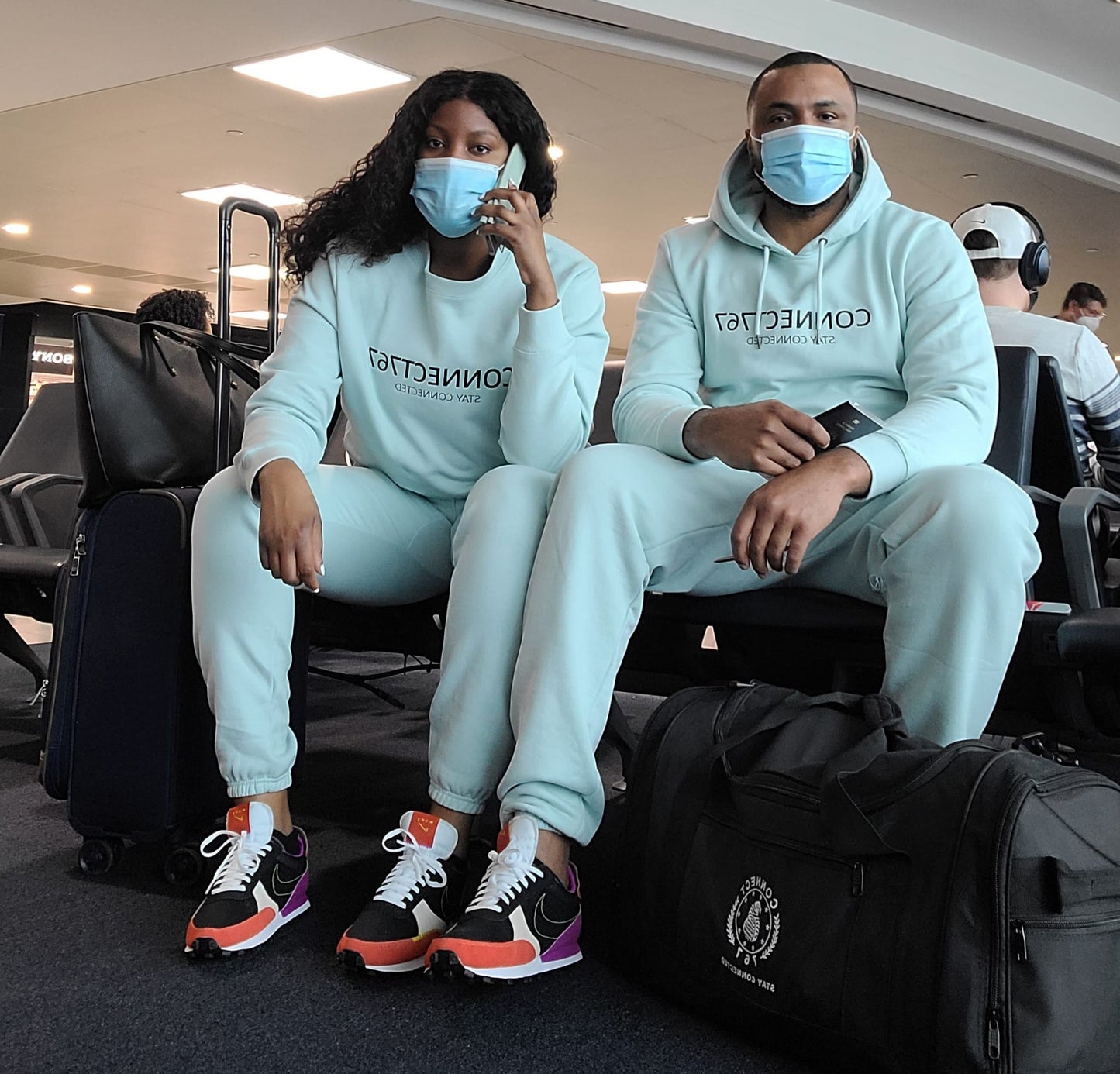 Seafoam Organic Hoodie Only (One Piece of Jogger Set)