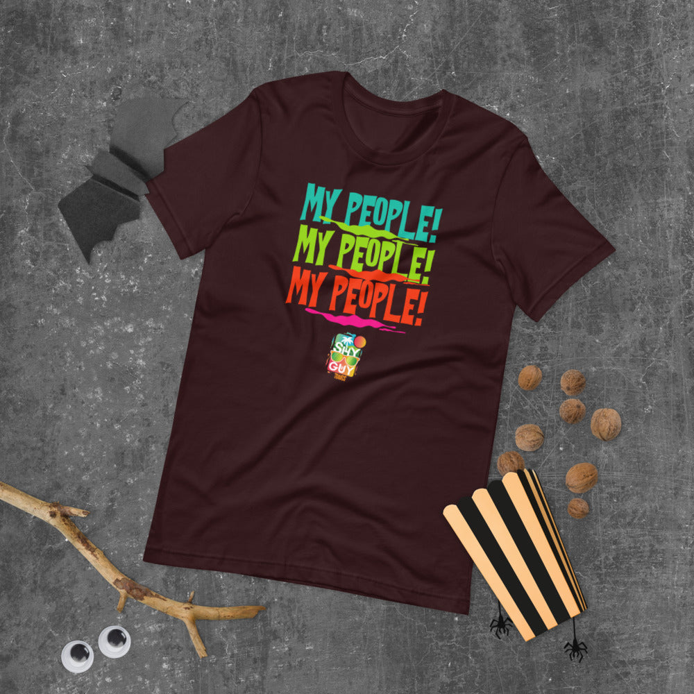 "My People" Shy Guy Tours Unisex T-Shirt