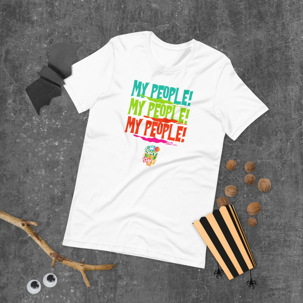 "My People" Shy Guy Tours Unisex T-Shirt