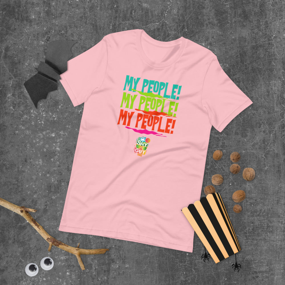 "My People" Shy Guy Tours Unisex T-Shirt