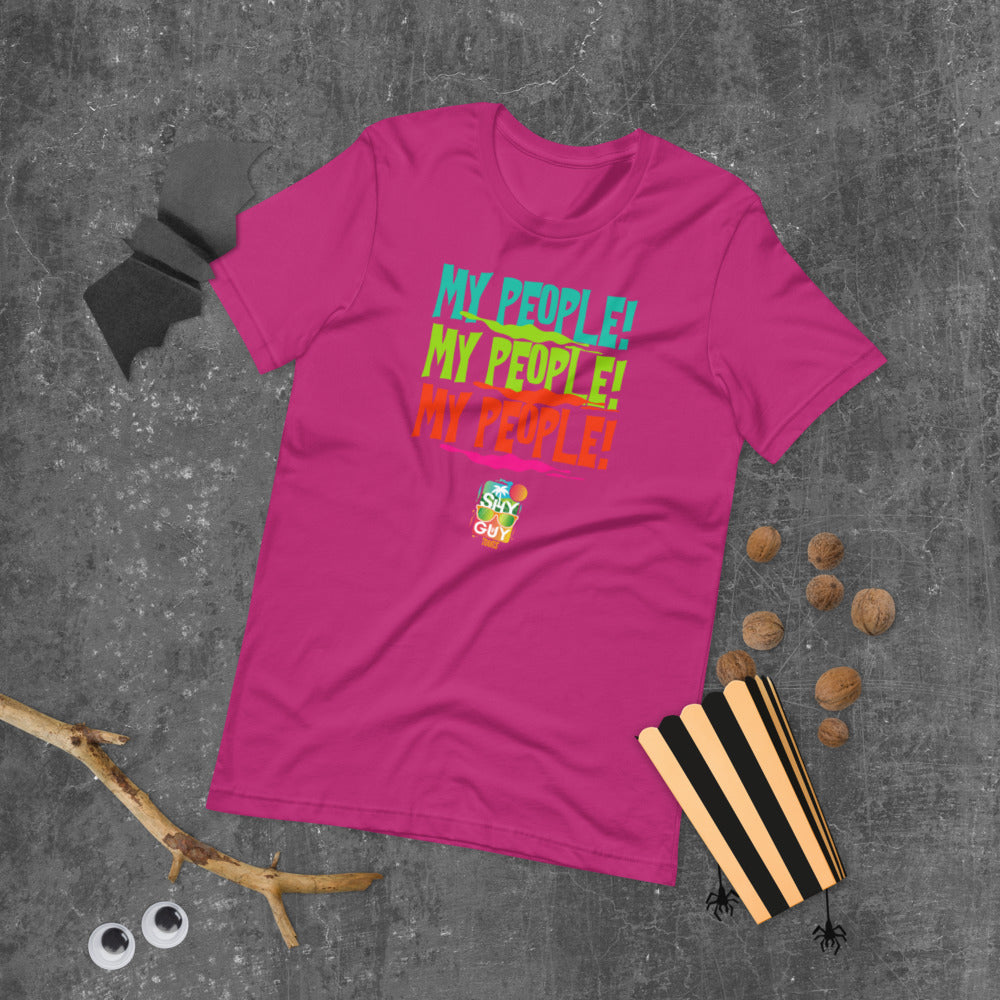 "My People" Shy Guy Tours Unisex T-Shirt