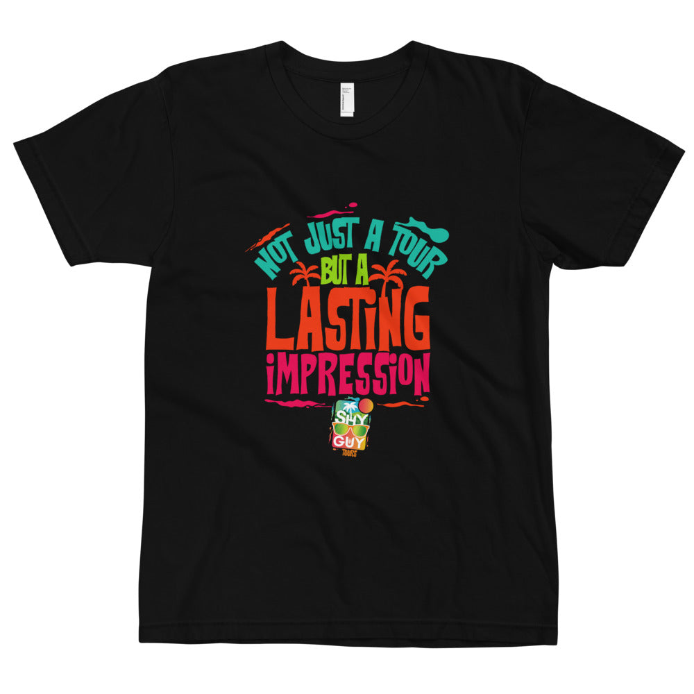 "Lasting Impression" Shy Guy Tours Unisex T-Shirt