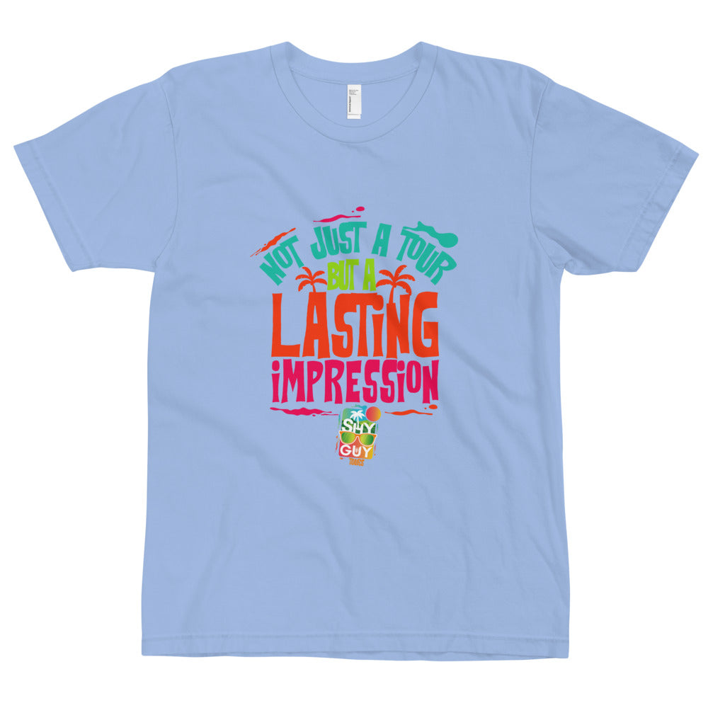 "Lasting Impression" Shy Guy Tours Unisex T-Shirt