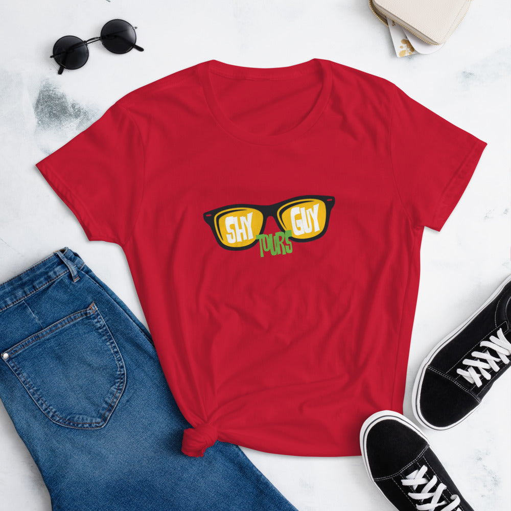 Shy Guy Tours Women's short sleeve t-shirt